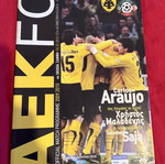 Aek Xanthi match programme used 2010