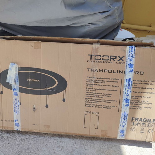 Professional trampoline Ø 122 cm new, foldable design
