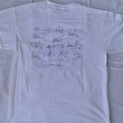 Hellas Basketball T-shirt authentic, new, European Champions 2005