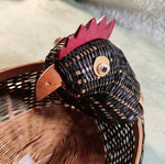 Easter basket chicken used