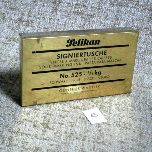 Pelikan Solid Marking Ink 1/4 Kg Black Vintage, new