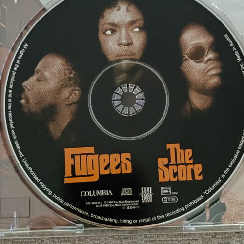 Fugees The Score CD used, EU press, hip-hop