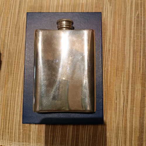 Harley Davidson tin flask new