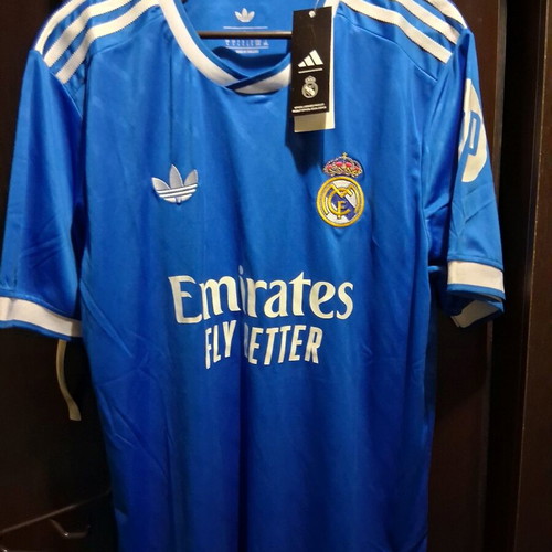 Real Madrid away jersey this season, like new, size Large