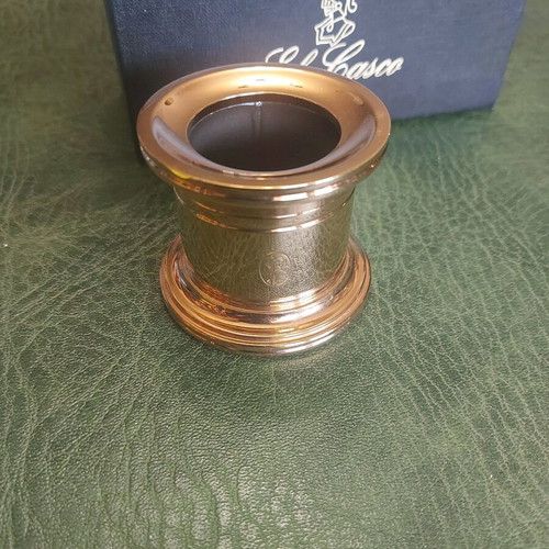 El Casco M-657 L Magnetic Paperclip Holder 24 kt Gold Plated New