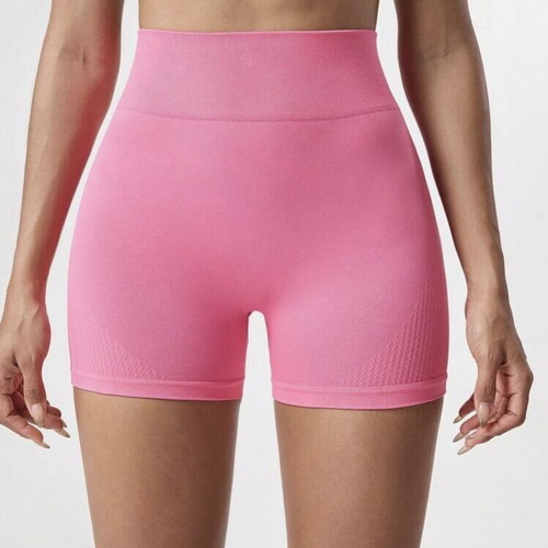 Women's Pink Sportswear Gym Yoga Shorts Leggings Size Medium New