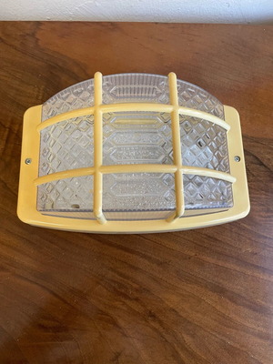 Lamp for hallway used, plastic