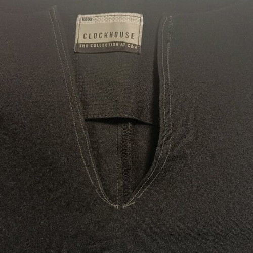 Black Sleeveless Tunic like new, minimal style