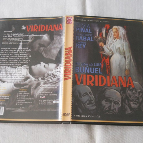 Viridiana DVD used, Portuguese language with French subtitles