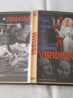 Viridiana DVD used, Portuguese language with French subtitles