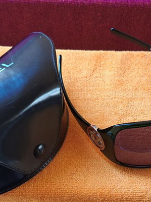 Chanel sunglasses black-green gradient