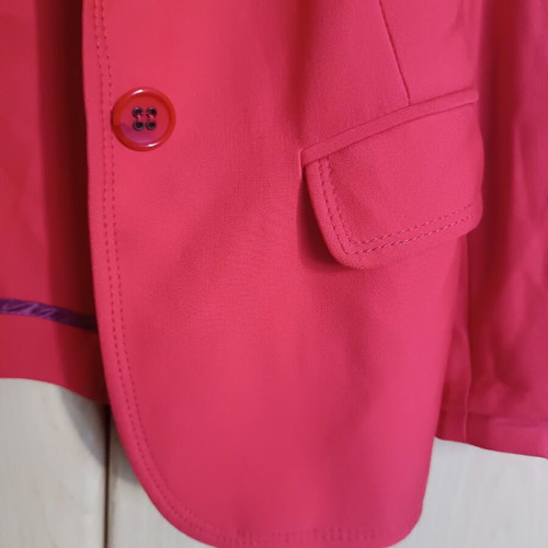 Women's red blazer size M 38 like new