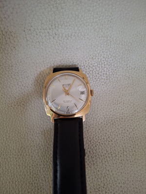 Fludo Automatik Swiss watch, men's, gold tone, 1970