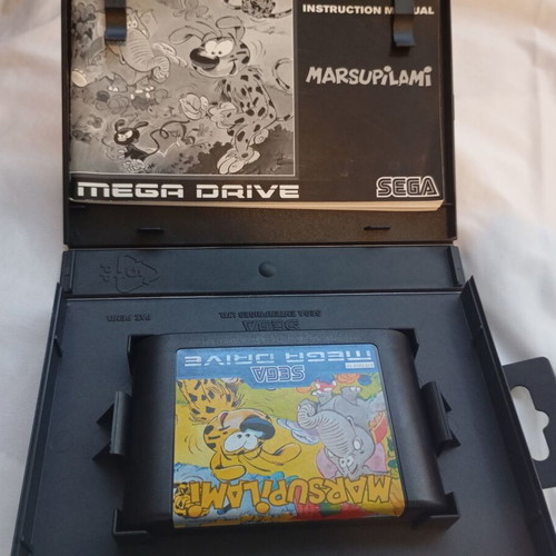 Marsupilami Sega Mega Drive game used, complete in box