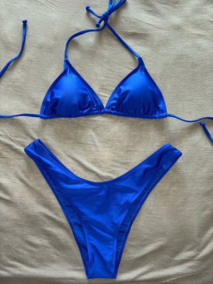 Blue swimsuit new, size L