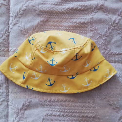 Bella summer hat like new, yellow size S
