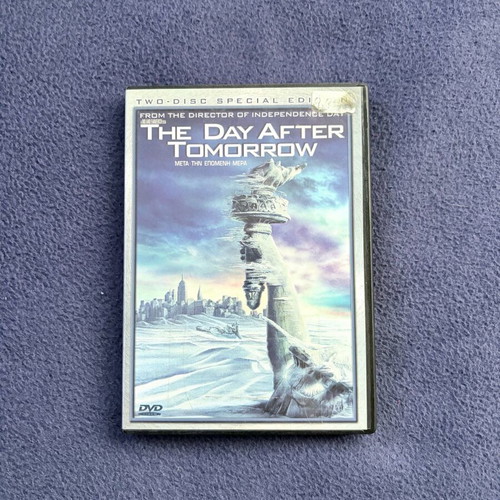 The Day After Tomorrow DVD used, authentic movie with subtitles