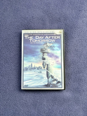 The Day After Tomorrow DVD used, authentic movie with subtitles