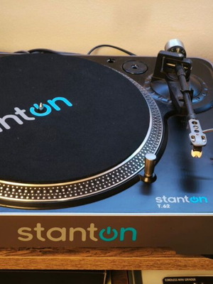 Stanton T.62 direct drive πικάπ σαν καινούργιο με Stanton 500.V3 και κάλυμμα
