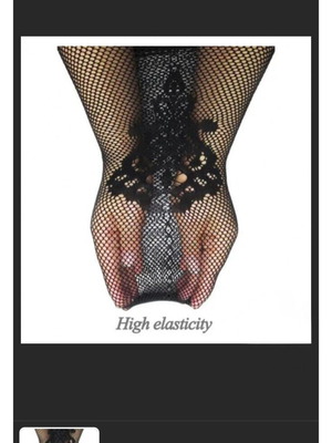 Tights wedge new, black