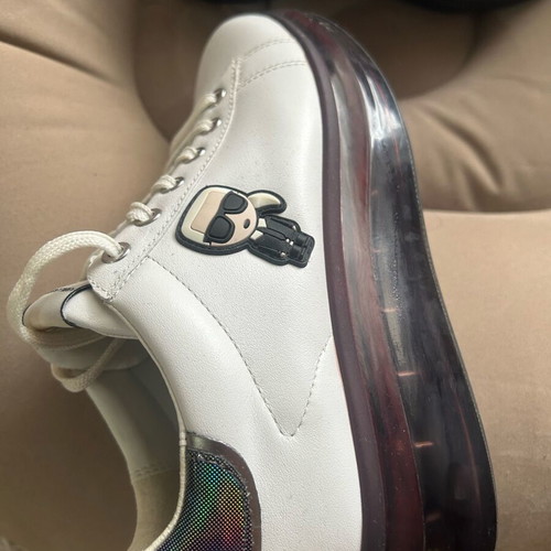Karl Lagerfeld athletic shoes like new, size 39, black and white