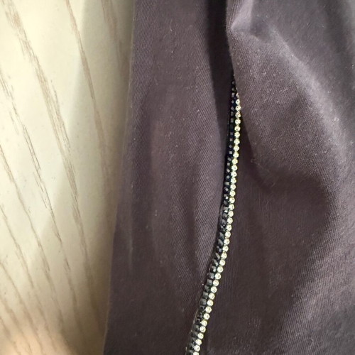 Doretta Top used, one size, with rhinestones front and sides
