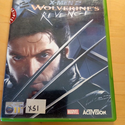X-Men 2: Wolverine's Revenge Xbox game like new