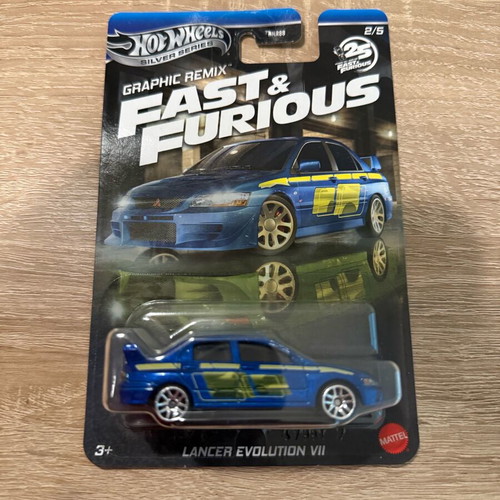 Hotwheels Fast and Furious Mitsubishi Evolution VIII new