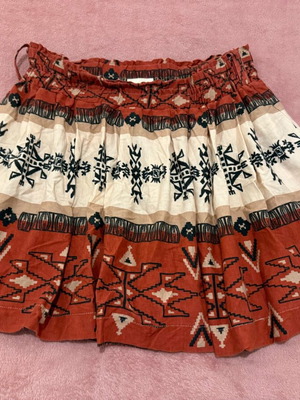 Zara skirt used, multicolored, size Small/Medium