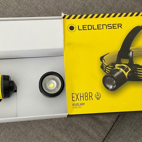 Ledlenser EXH8R Rechargeable ATEX Headlamp New