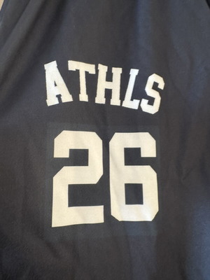 Basketball varsity shorts ATHLS 26 black, unisex
