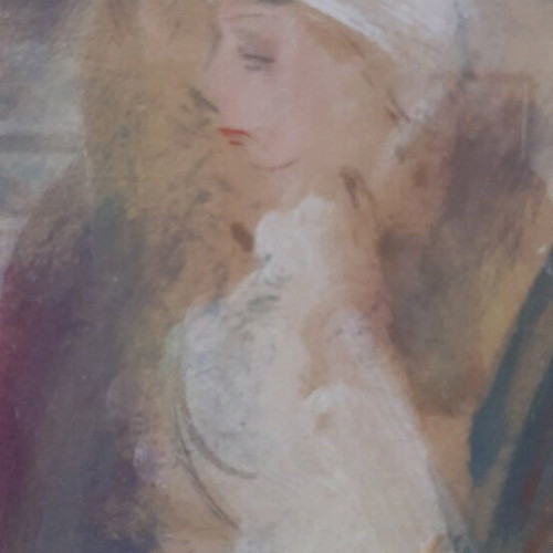 Doris painting like new, 48x39cm