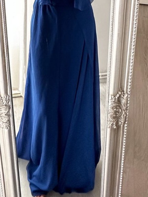 Lynne skirt and top set new blue roubaix airy silk