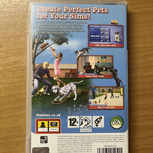 The Sims 2 Pets Standard Edition game like new