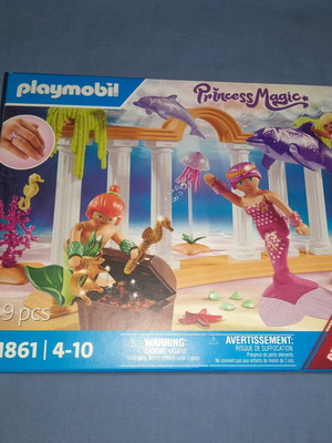 Playmobil 71861 Princess Magic Royal Mermaid Family and Dolphins new