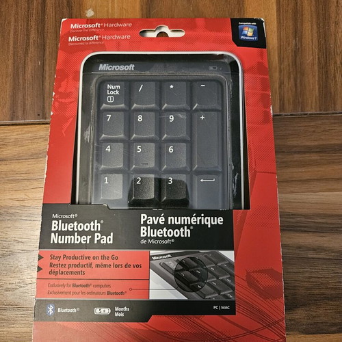 Microsoft Bluetooth Number Pad model 1391 sealed