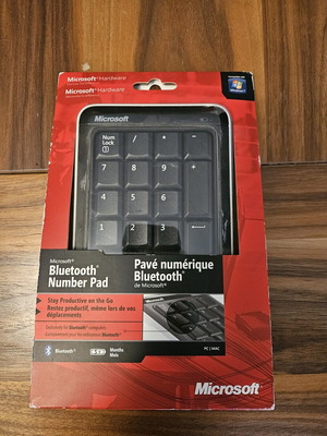 Microsoft Bluetooth Number Pad model 1391 sealed
