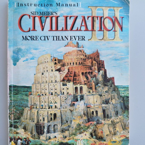 Sid Meier's Civilization 3 More CIV than Ever Instruction Manual used