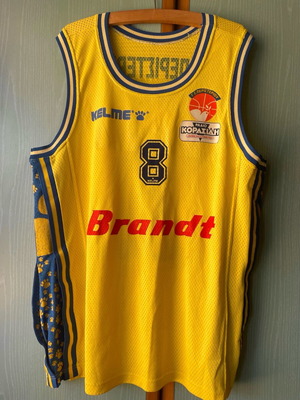 Matchworn Peristeri Jersey Paolo Moretti appearance size XXL condition 9.5/10