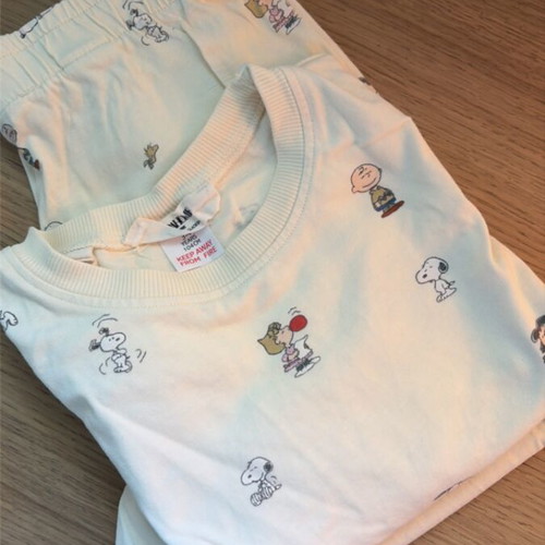 Zara Home Snoopy pajamas like new size 3-4