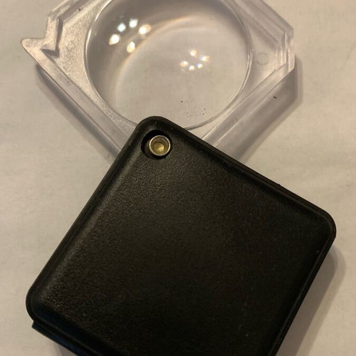 Magnifying glass used