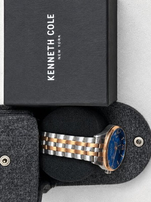 Kenneth Cole Automatic open-heart two-tone men's watch KCWGY0089103