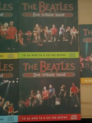 The Beatles Live Tribute Band CD μεταχειρισμένα, σετ 5 τεμαχίων