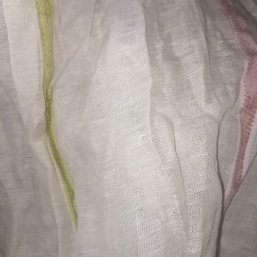 Linen fabrics new, set of 3, 0.80x1.32 m each
