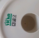 Cake stand white base used, with small chip