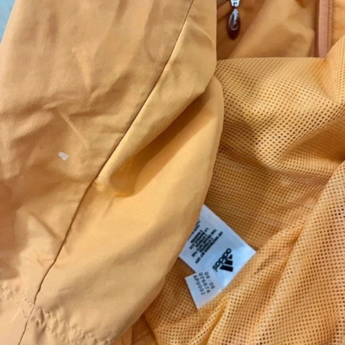 Adidas Vintage Orange Windbreaker Jacket M like new, mesh lining