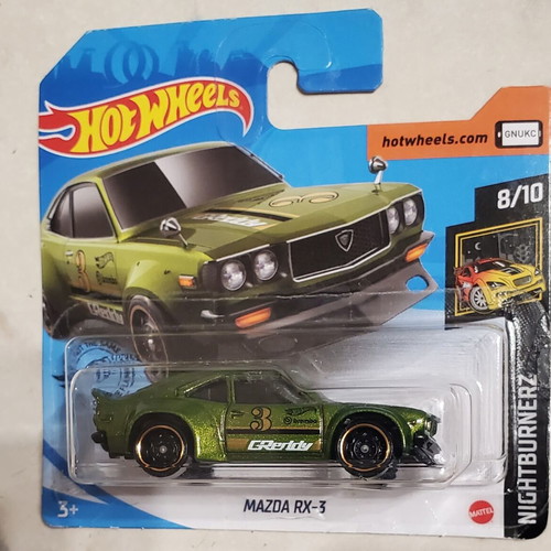 Hot Wheels Mazda RX-3 toy car, sealed