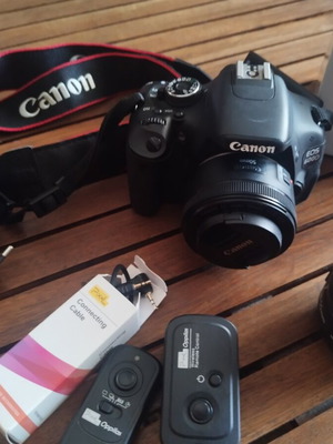 Canon EOS 600D like new with EF-S 18-55 IS II and 50mm f/1.8 STM lenses