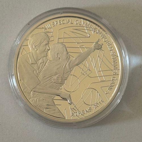 XIII Special Olympics World Summer Games 2011 Silver Proof Coin