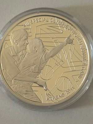 XIII Special Olympics World Summer Games 2011 Silver Proof Coin